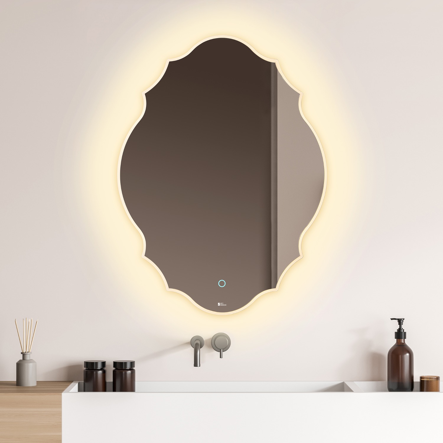 LED 프레임 조명 거울 - 베네치아